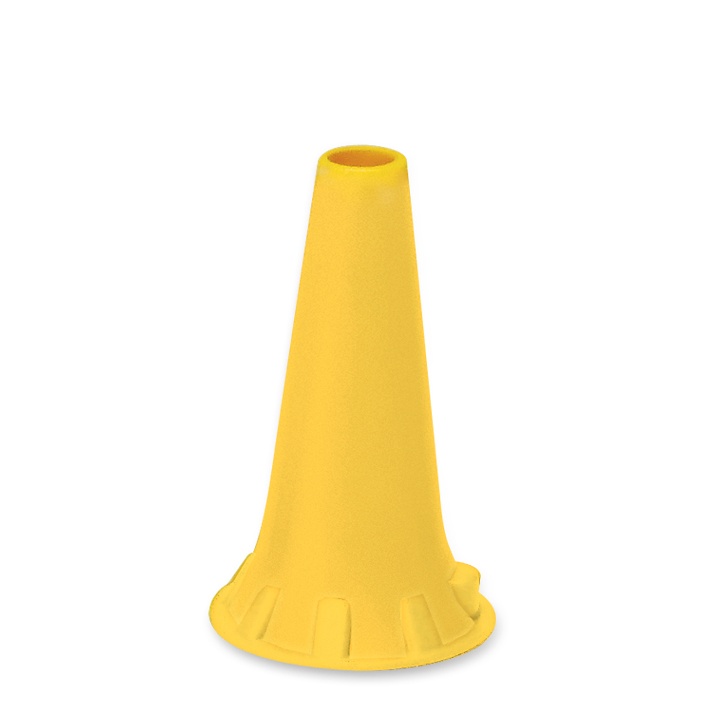 Einmal-Ohrtips 4,0 mm gelb Für Erwachsene (50 Stck.)