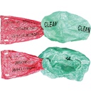 Hüllen Scope Cover grün/rot Steril (200 Stck.)