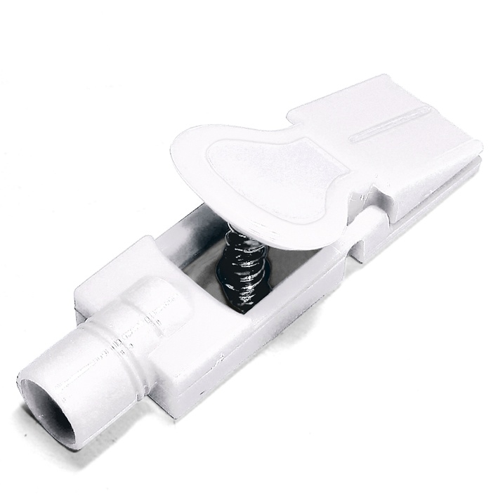 [MEG 165.RT] RT-Anschluss für TAB Elektroden mit 4 mm Bananenstecker-Anschluss weiß (10 Stck.)