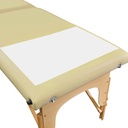Fußauflagen aus Vlies Weiß 42 x 60 cm (100 Stck.)