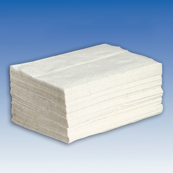 Falthandtücher weiß 2-lagig, Tissue 22 x 32 cm (20 x 160 Stck.)