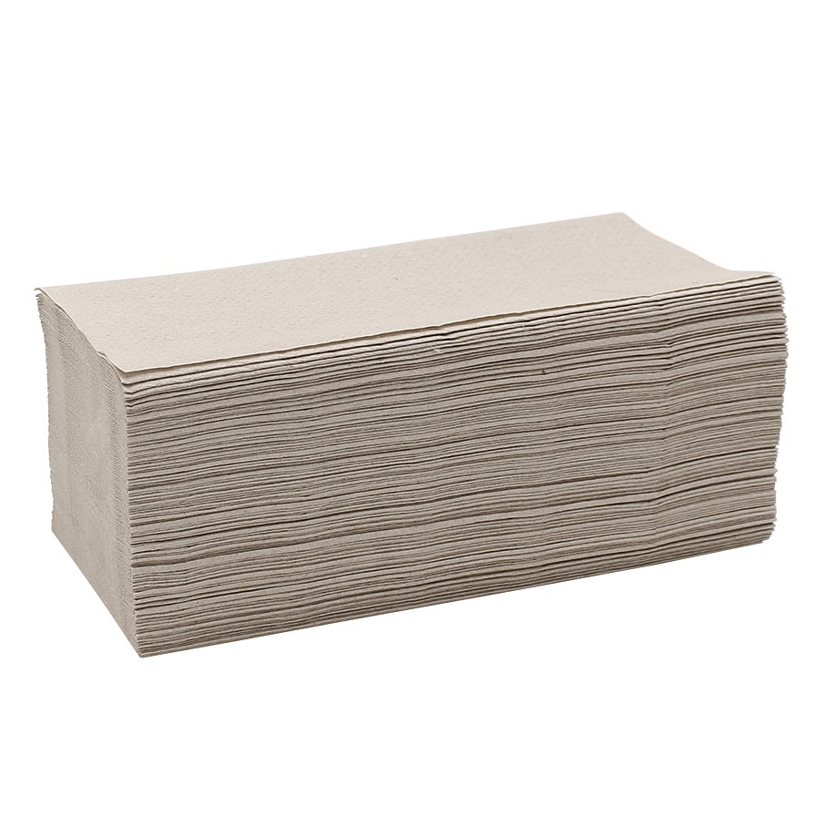 Falthandtücher natur 1-lagig 25 x 23 cm (20 x 230 Stck.)