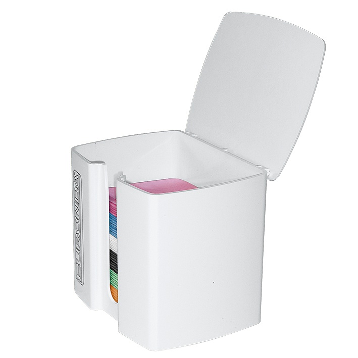 Spender für Patientenservietten Kunststoff, weiß