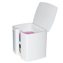 Spender für Patientenservietten Kunststoff, weiß