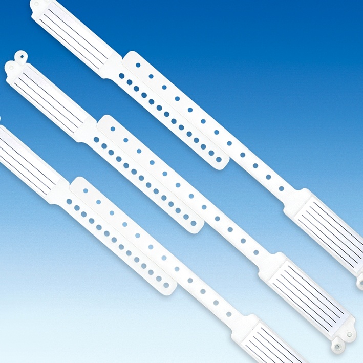 [MEG 180122] Namensbänder Mutter/Kind Original Veri Color, weiß (150 Stck.)