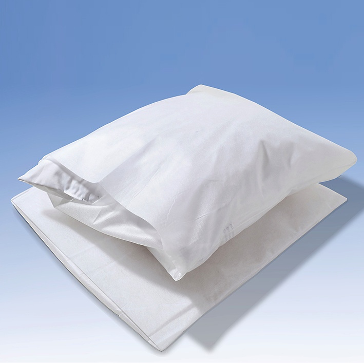 Vlies-Einmalkissenbezüge ca. 42 x 45 cm Weiß (10 Stck.)