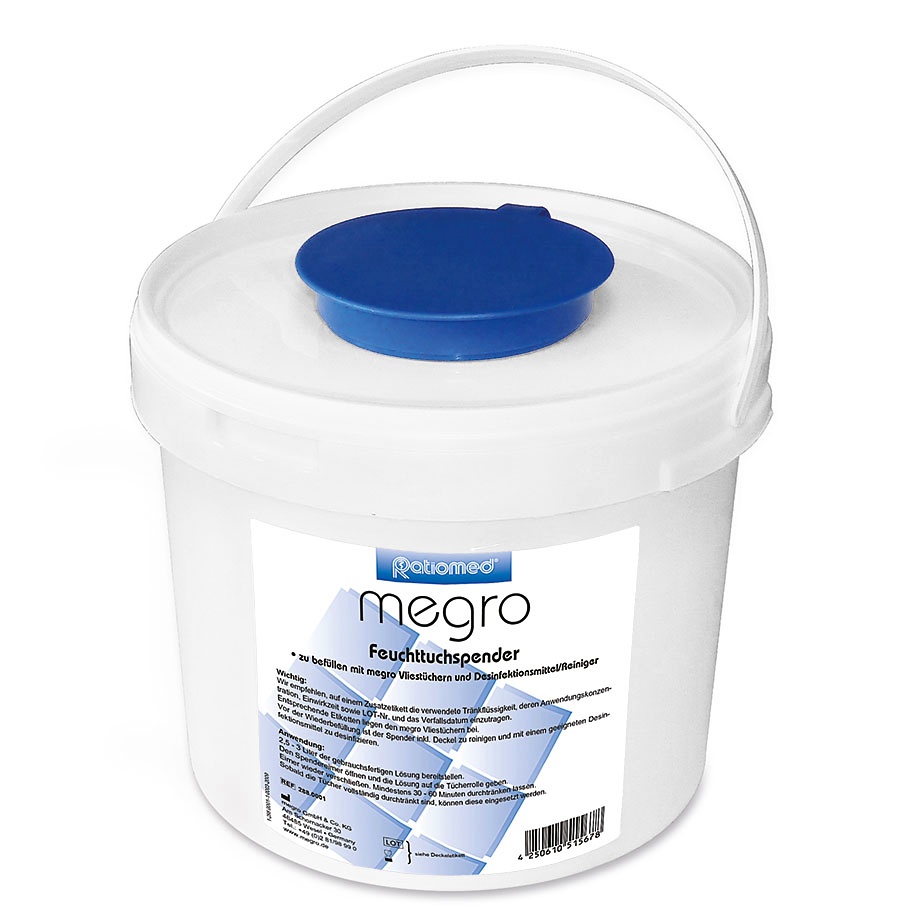 [MEG 288.0001] MegroWIPES Spendereimer 5 Ltr. Unbefüllt