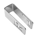 Röntgen-Metallklammer L/R Vernickelt