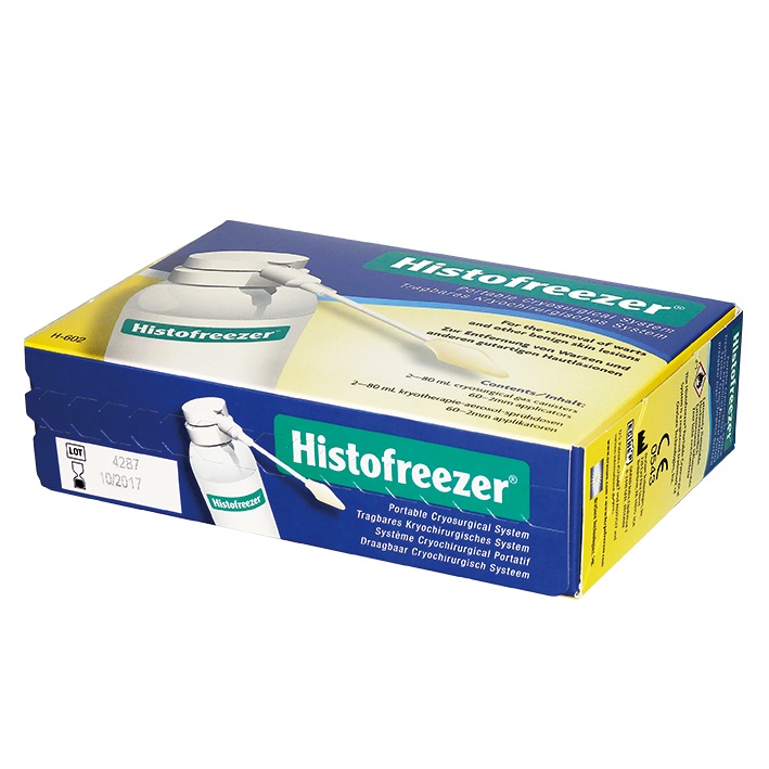 Histofreezer small Warzenentferner 2 Dosen à 80 ml + 60 Applikatoren à 2 mm