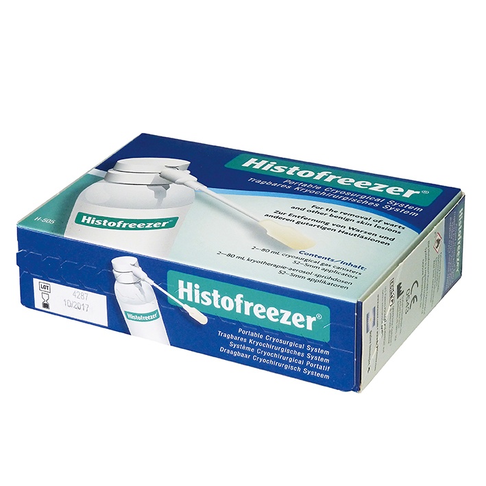 Histofreezer medium Warzenentferner 2 Dosen à 80 ml + 52 Applikatoren à 5 mm