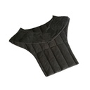 Kryotherm natur Nacken-Wärmeschal XXL Schwarz, ca. 68 x 60 cm