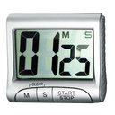 Digital Timer mit großem Display Silber