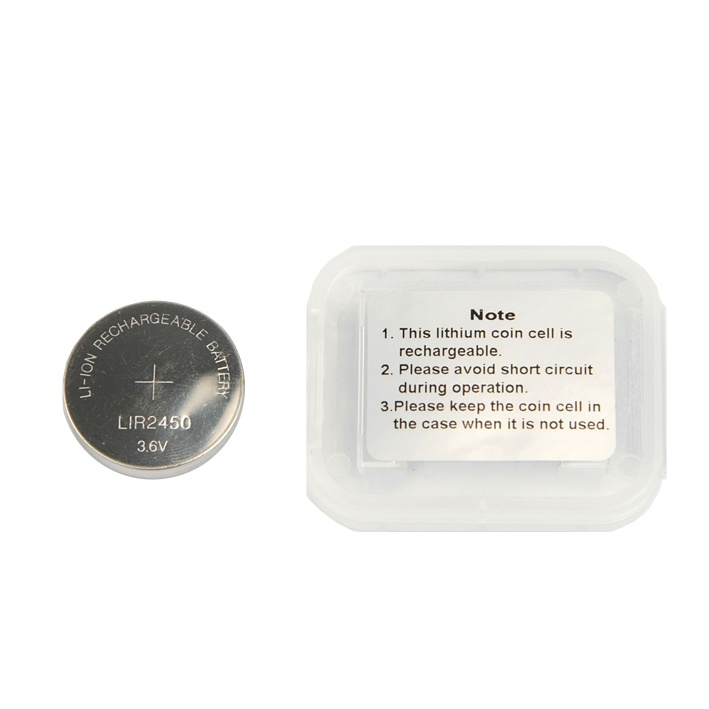 [MEG 690653] Wiederaufladbare Lithiumbatterie LIR 2540 für Pulsoximeter PC 60D