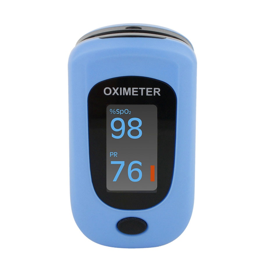 [MEG 690665] Fingerpulsoximeter PC 60B STRONG Blau