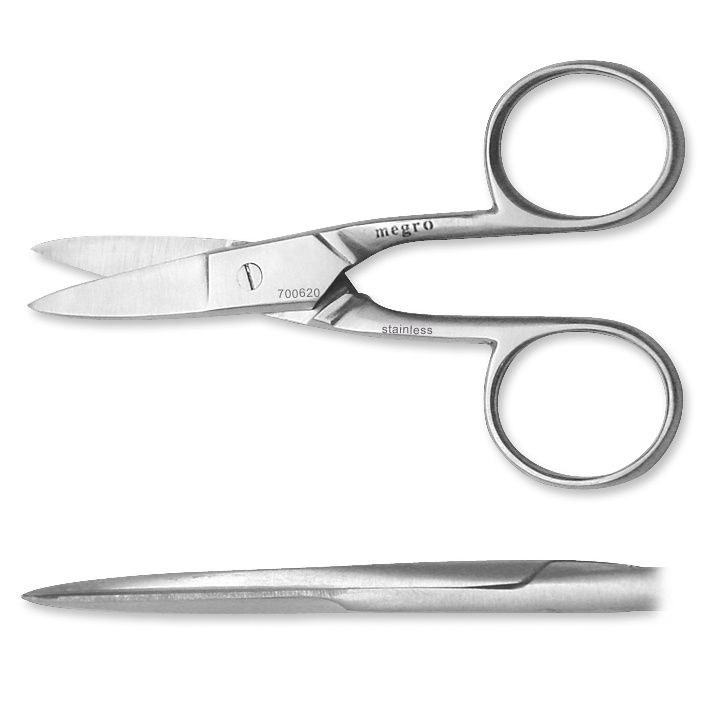 [MEG 700620] Nagelschere megro Gerade, 10 cm