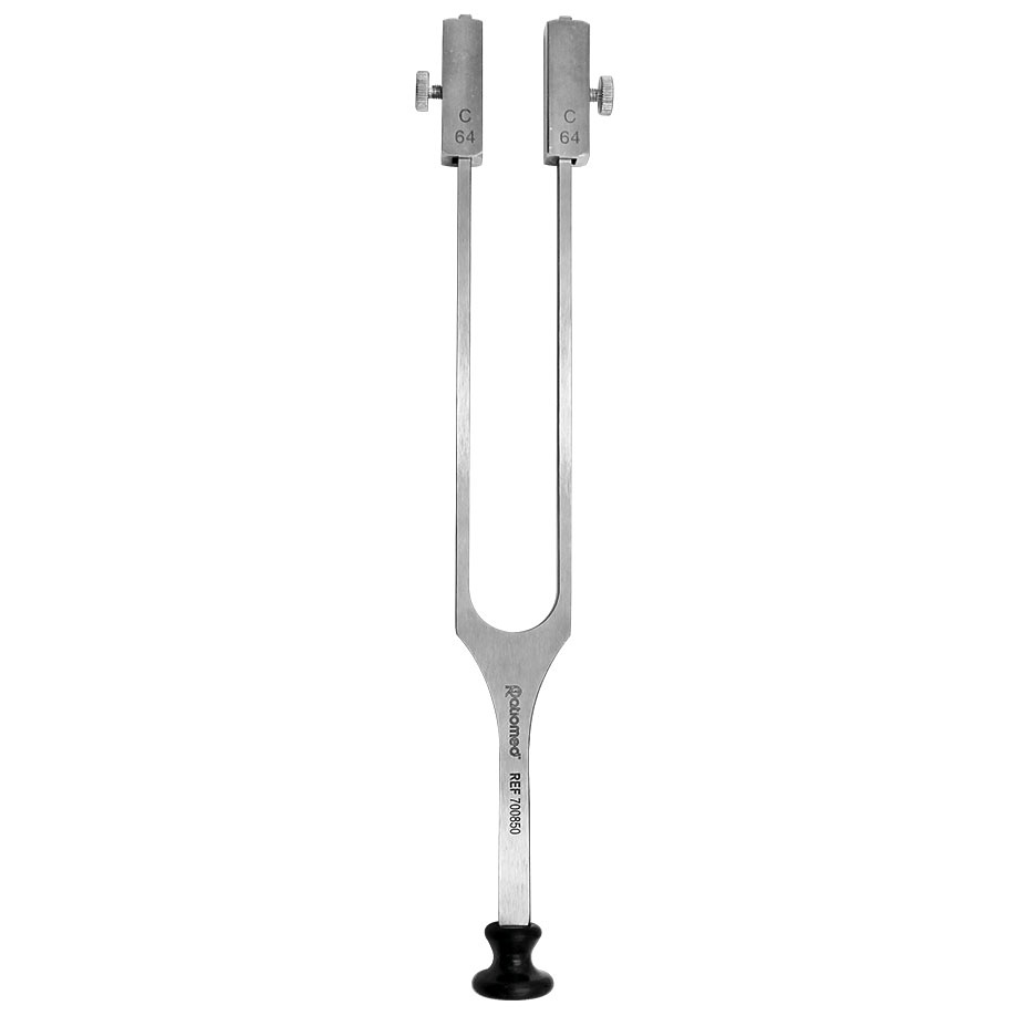 Stimmgabel ratiomed Rydel-Seiffer, Stahl Mit Fuß, abnehmbarer Dämpfer