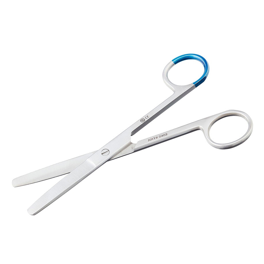 [MEG 782010] Chir. Scheren gerade, stumpf/stumpf 14,5 cm, zum Einmalgebrauch (25 Stck.)