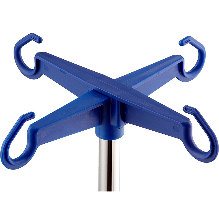 Kunststoff-Flaschenkreuz Zum Aufstecken, blau