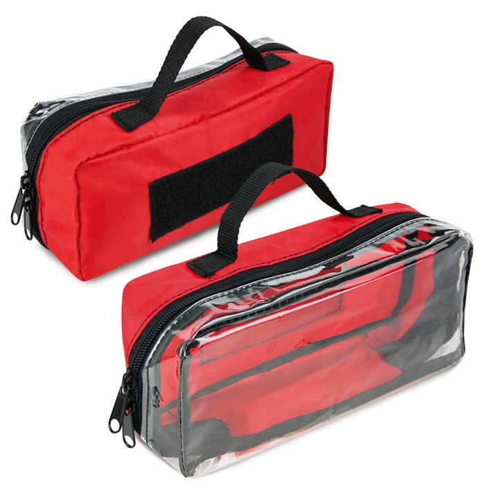 [MEG 849063] Modultasche rot, 20 x 9 x 7 cm Für ratiomed Notfalltasche/-rucksack