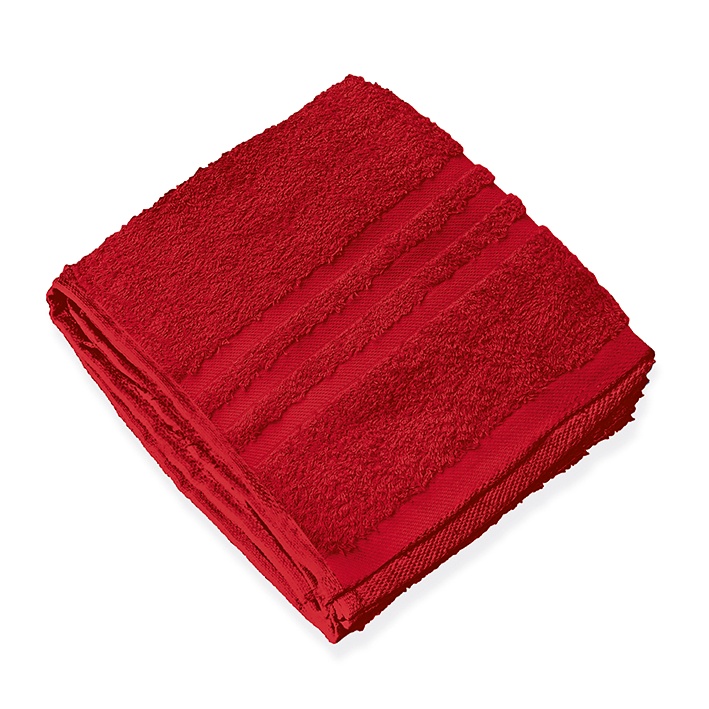 [MEG 940171.33] Handtuch bordeaux, 50 x 100 cm