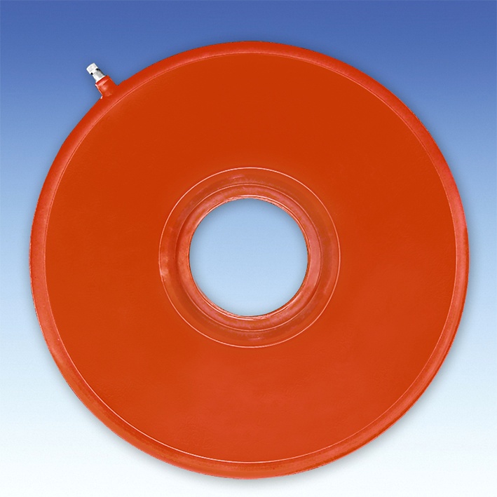 Gummi-Sitzring ratiomed 45 cm Ø Orange