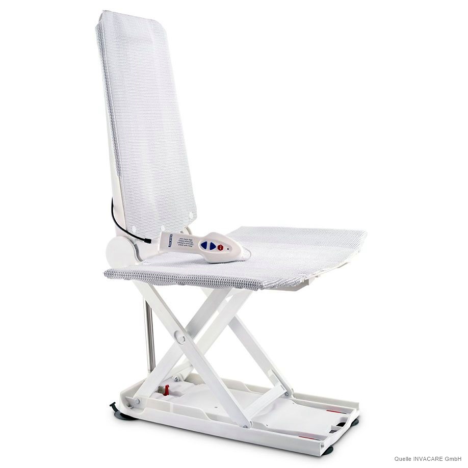 [MEG 990102] Aquatec Wannenlift Orca weiß Mit absenkbarer Rückenstütze