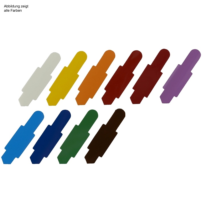 [MEO 60.015.1] Karteireiter DIN A4 dunkelblau (100 Stck.)