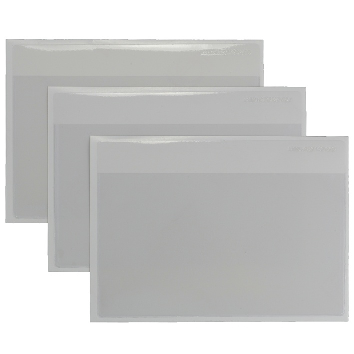 Einstecktaschen DIN A5 quer Selbstklebend (100 Stck.)