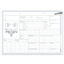 Diagnosekarten DIN A5 quer Typ Gynäkologie (500 Stck.)