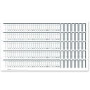 Alphabetleistenaufkleber MEGAnorm DIN A4 Aus unzerreißbarer PP-Folie (100 Stck.)