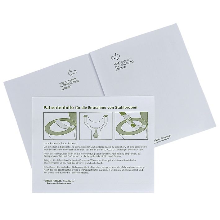 [MEO 61.000.D] MED AUXIL Stuhlfänger (D) (500 Stck.)