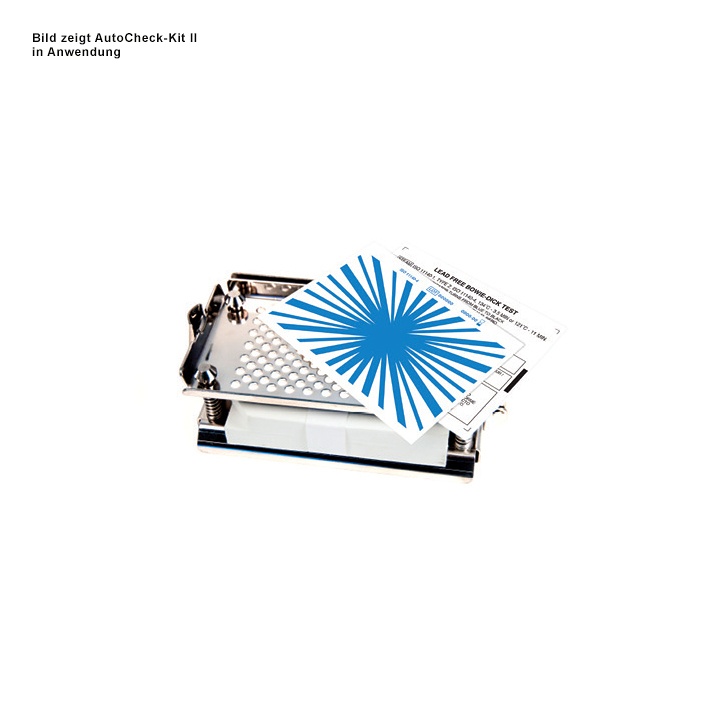 AutoCheck-Kit II wiederverwendbares Bowie-Dick-System, bleifrei (30 Stck.)