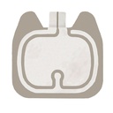 Einmal-Neutralelektroden compact, steril Geteilt, 90 cm², ohne Kabel (100 Stck.)