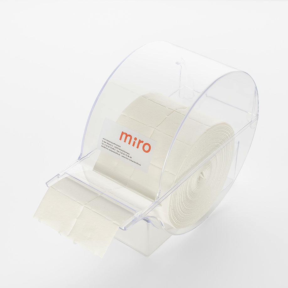 Miro-cell Acryl Zellstofftupferspender