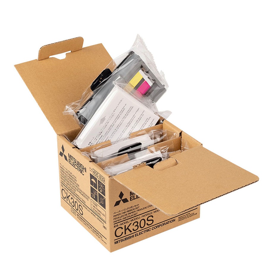 Printerpapier & 3 Farbträger S-Format (3 x 80 Blatt)