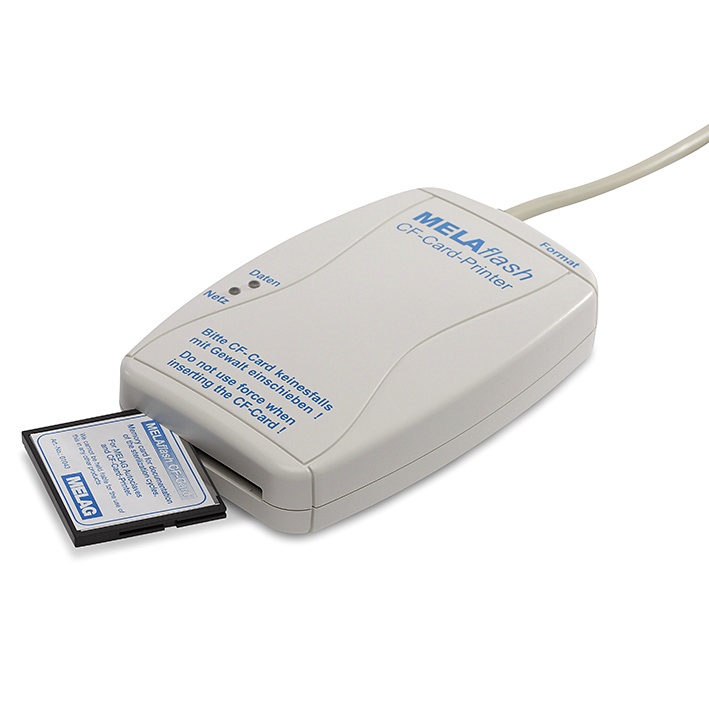 [MLG ME01039] MELAflash CF-Card-Printer inkl. MELAflash CF-Card und Kartenlesegerät