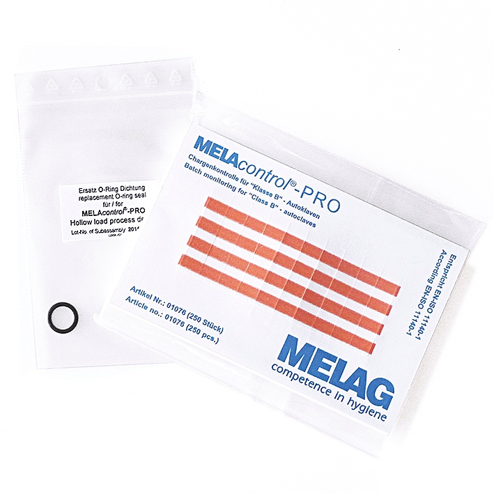[MLG ME01076] MELAcontrol PRO Nachfüllpackung (250 Indikatorstreifen + Dichtung)