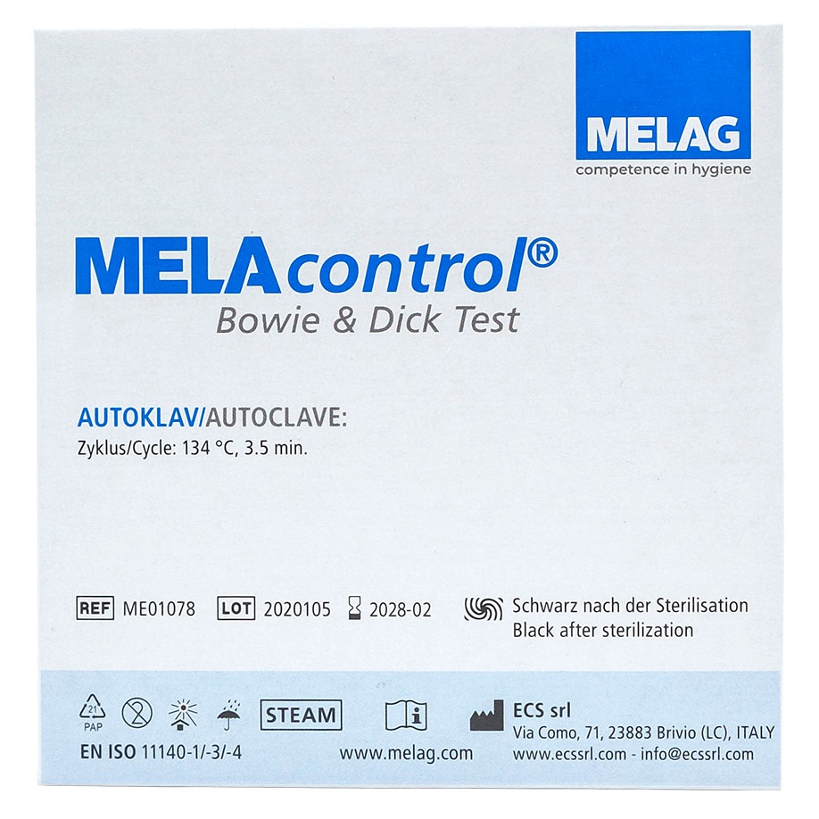 [MLG ME01078] MELAcontrol Bowie & Dick Test