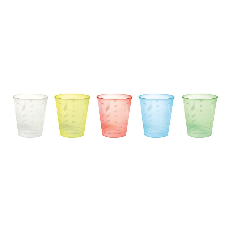 Medizinbecher transparent (80 Stck.)