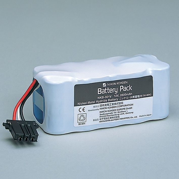 [NKE X065] NiMH-Akku 12 V 2800 mAh für ECG-1350/ 2350 /TEC-5500 /5600 /7700