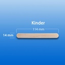 Mundspatel aus Holz, für Kinder Unsteril (100 Stck.)