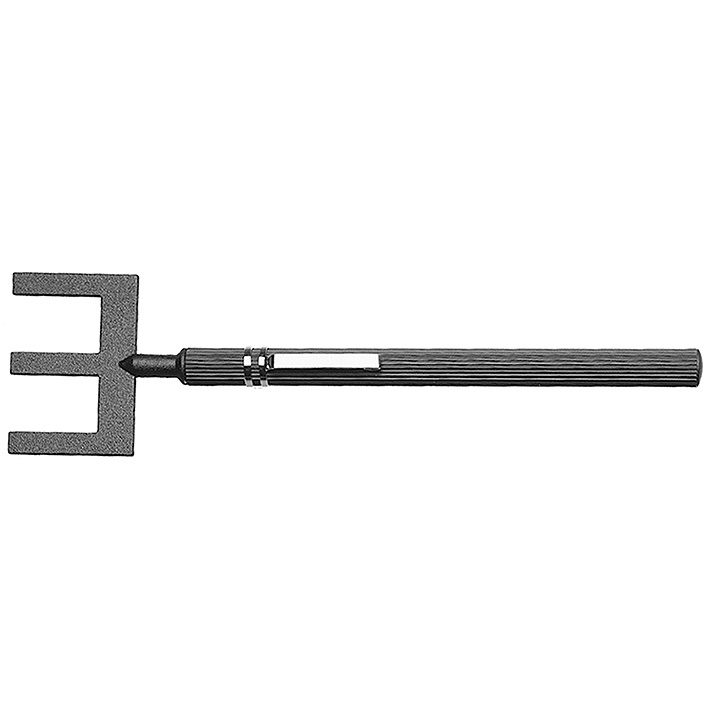 Anzeigegabel mit E-Haken