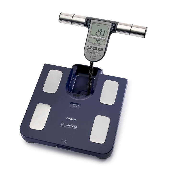 [OMR 089002100] OMRON BF511 Körperfettanalysewaage Blau