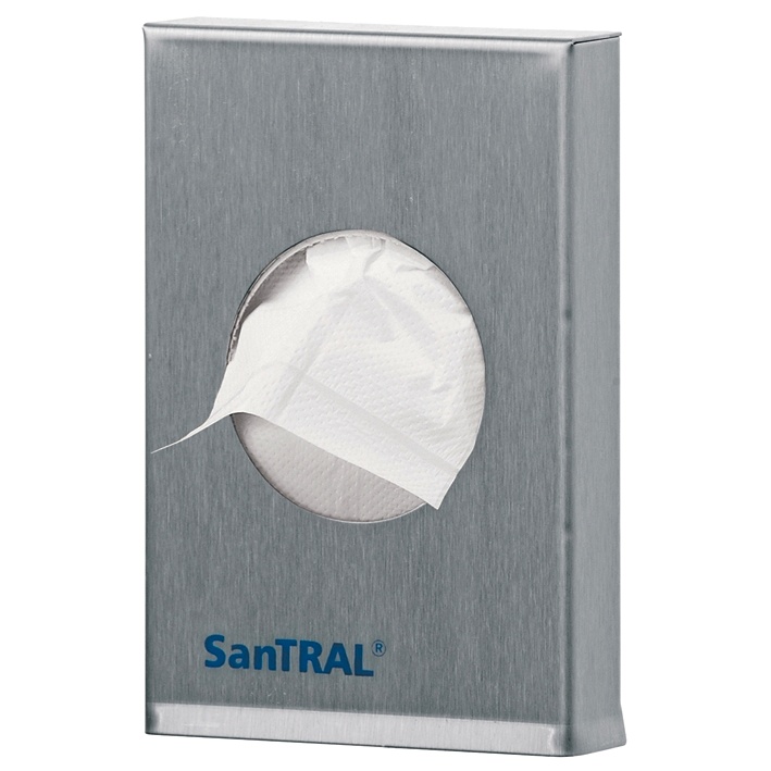 [OPH 1245700] SanTRAL Hygienebeutelspender HB 2 E ST Edelstahl geschliffen