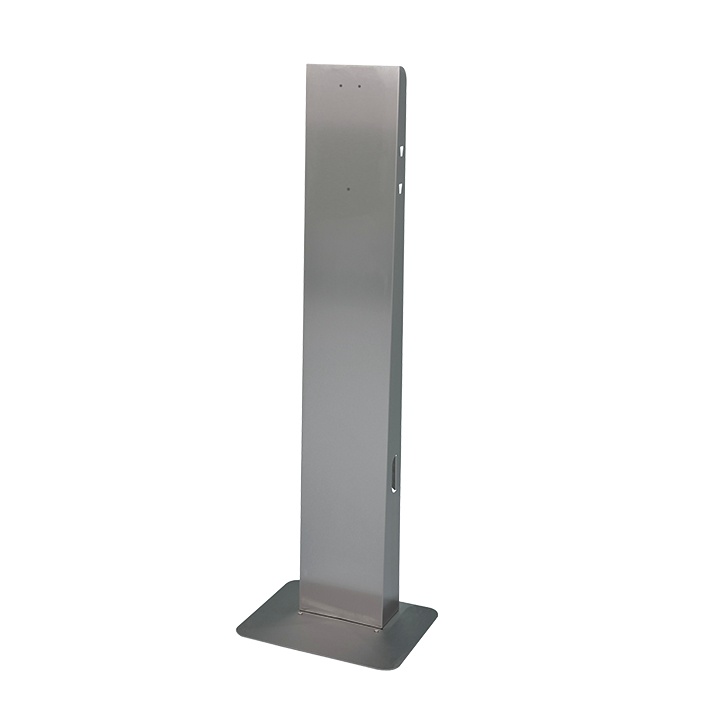 Hygiene Station E AFP, Edelststahl Säule ohne Spender und Auffangschale