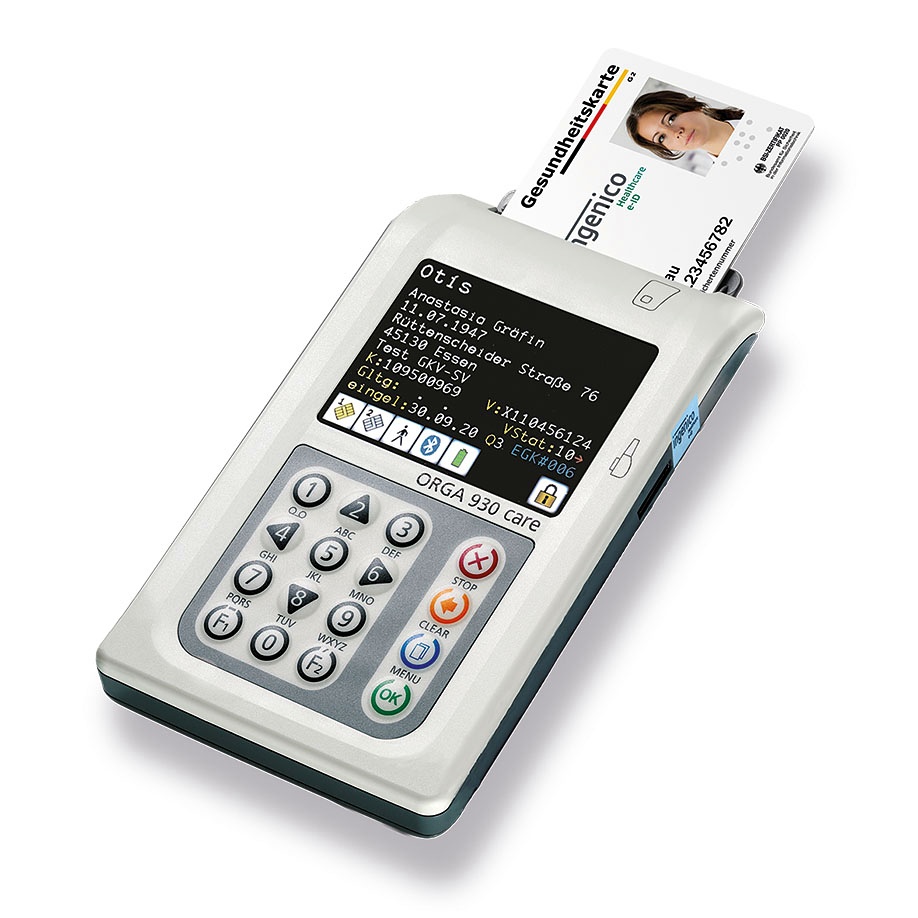 ORGA 930 care Mobiles eHealth-Kartenterminal