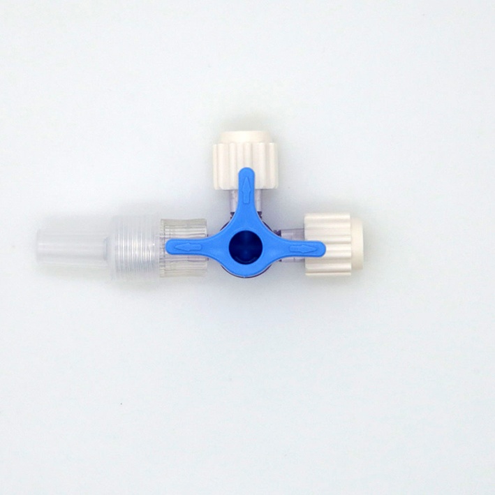 [ORI VK00692] Dreiwegehähne blau LL, steril