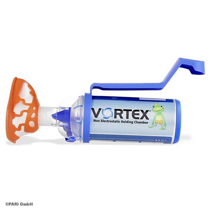 [PAR 051G5020] VORTEX Inhalierhilfe mit Babymaske Käfer (orange)