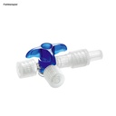 Discofix C Dreiwegehahn blau Steril