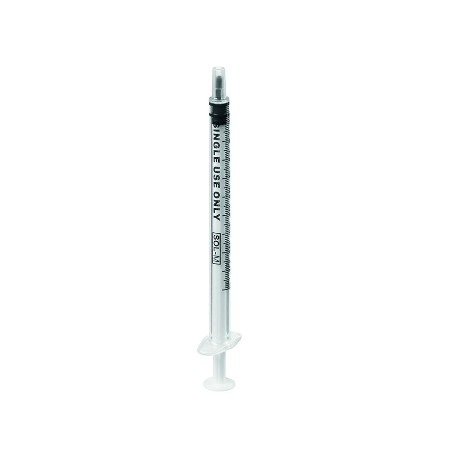 [PET 180011LDS] Sol-M Feindosierungsspritzen 1 ml Luer (100 Stck.)